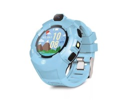 Okosóra Forever KW-400 gyerek Bluetoothos okosóra GPS / Wifi nyomonkövetéssel, SOS segélyhívással kék